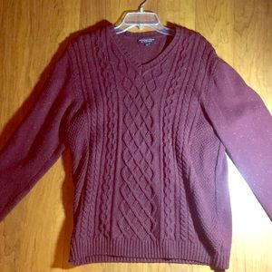 Roundtree&Yorke Maroon Sweater L